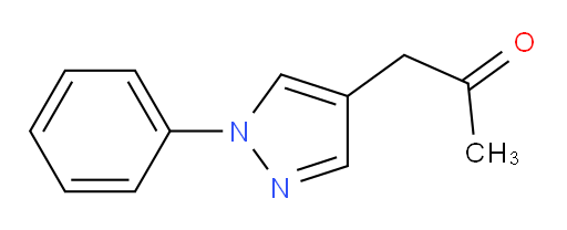 1-(1-phenyl-1H-pyrazol-4-yl)propan-2-one