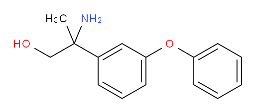 2-amino-2-(3-phenoxyphenyl)propan-1-ol