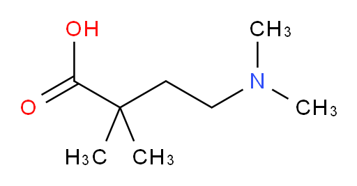 4-(dimethylamino)-2,2-dimethylbutanoic acid