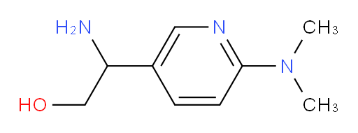 2-amino-2-[6-(dimethylamino)pyridin-3-yl]ethan-1-ol