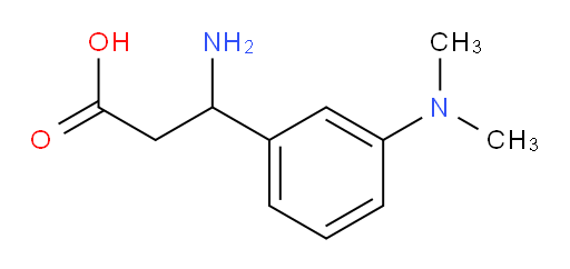 3-amino-3-[3-(dimethylamino)phenyl]propanoic acid