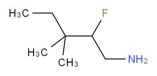 2-fluoro-3,3-dimethylpentan-1-amine