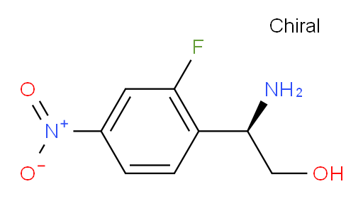 (2R)-2-amino-2-(2-fluoro-4-nitrophenyl)ethan-1-ol