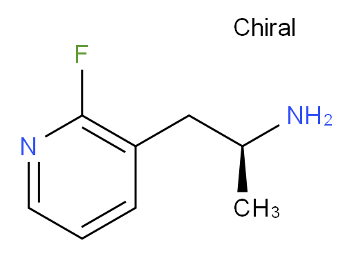 (2S)-1-(2-fluoropyridin-3-yl)propan-2-amine