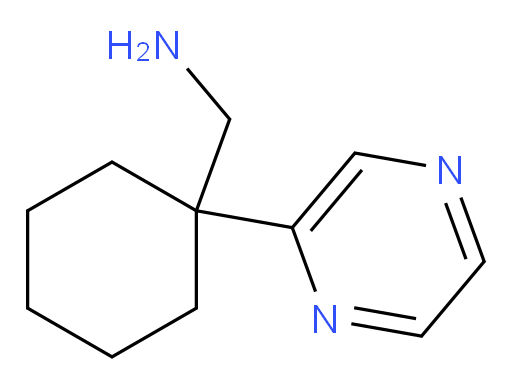 [1-(pyrazin-2-yl)cyclohexyl]methanamine