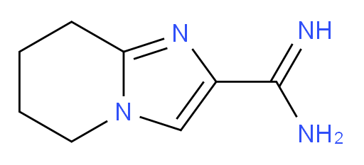 5H,6H,7H,8H-imidazo[1,2-a]pyridine-2-carboximidamide
