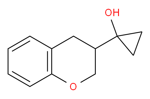 1-(3,4-dihydro-2H-1-benzopyran-3-yl)cyclopropan-1-ol