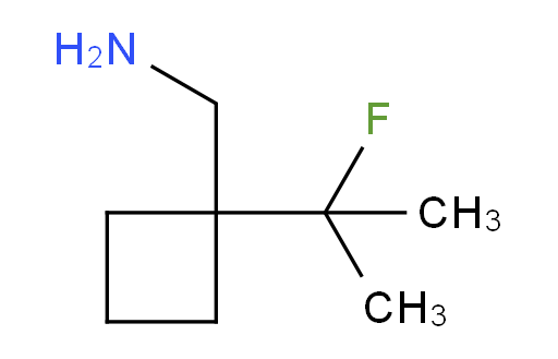 [1-(2-fluoropropan-2-yl)cyclobutyl]methanamine