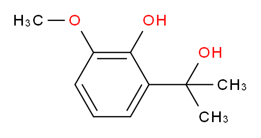2-(2-hydroxypropan-2-yl)-6-methoxyphenol