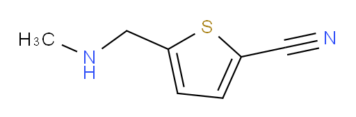 5-[(methylamino)methyl]thiophene-2-carbonitrile