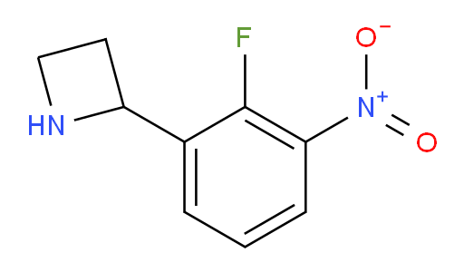 2-(2-fluoro-3-nitrophenyl)azetidine