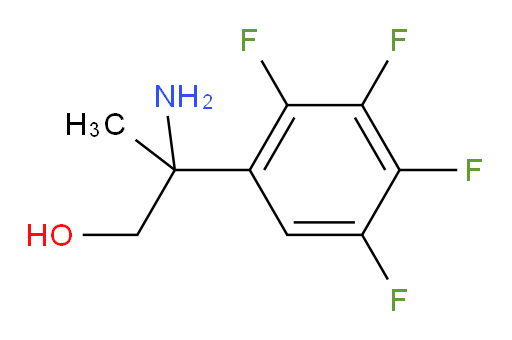 2-amino-2-(2,3,4,5-tetrafluorophenyl)propan-1-ol