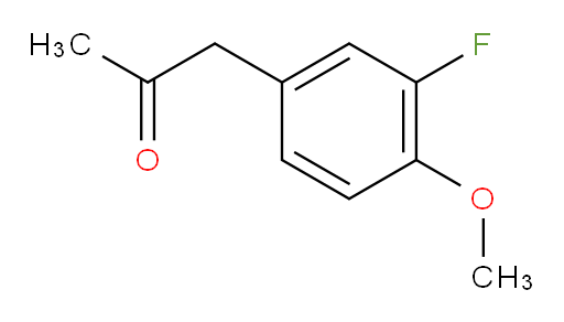 1-(3-fluoro-4-methoxyphenyl)propan-2-one