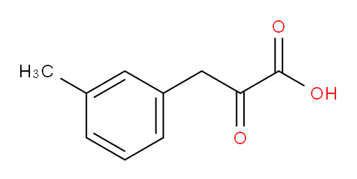 3-(3-methylphenyl)-2-oxopropanoic acid