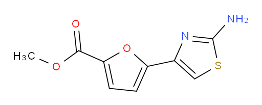 methyl 5-(2-amino-1,3-thiazol-4-yl)furan-2-carboxylate