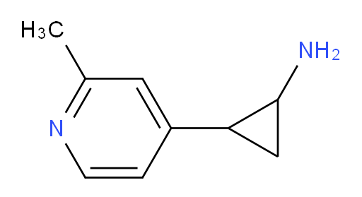 2-(2-methylpyridin-4-yl)cyclopropan-1-amine