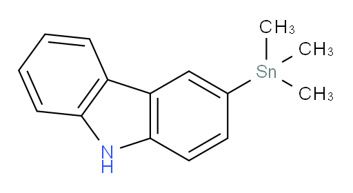3-(trimethylstannyl)-9H-carbazole