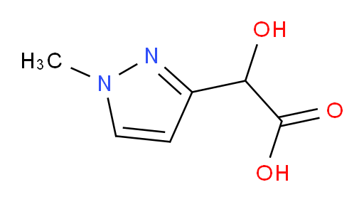 2-hydroxy-2-(1-methyl-1H-pyrazol-3-yl)acetic acid