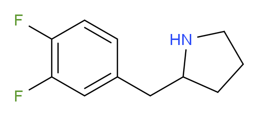 2-[(3,4-difluorophenyl)methyl]pyrrolidine