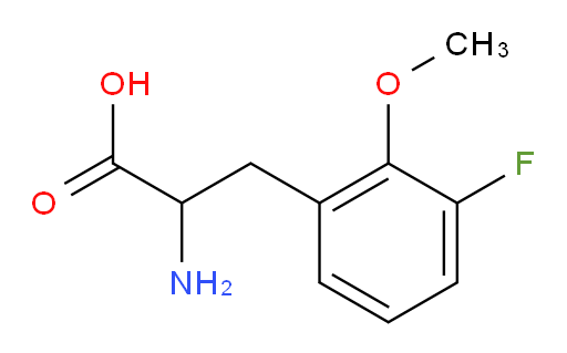 2-amino-3-(3-fluoro-2-methoxyphenyl)propanoic acid