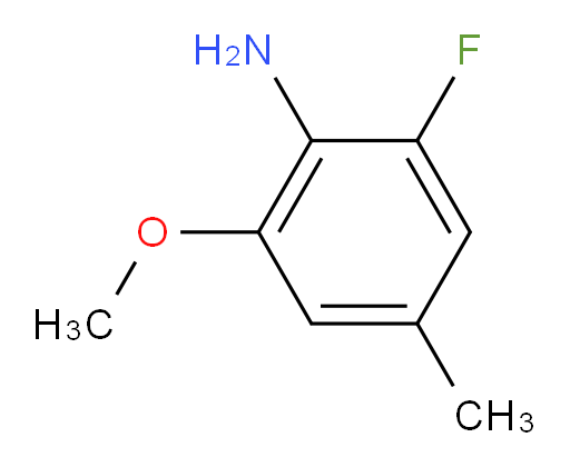 2-fluoro-6-methoxy-4-methylaniline