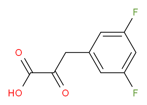 3-(3,5-difluorophenyl)-2-oxopropanoic acid