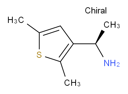 (1R)-1-(2,5-dimethylthiophen-3-yl)ethan-1-amine