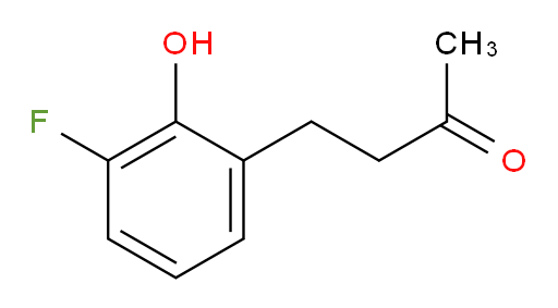4-(3-fluoro-2-hydroxyphenyl)butan-2-one