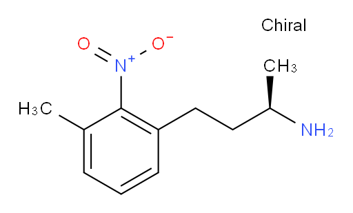(2R)-4-(3-methyl-2-nitrophenyl)butan-2-amine