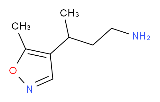 3-(5-methyl-1,2-oxazol-4-yl)butan-1-amine