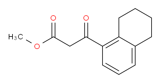 methyl 3-oxo-3-(5,6,7,8-tetrahydronaphthalen-1-yl)propanoate