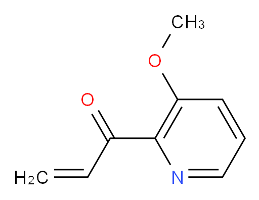 1-(3-methoxypyridin-2-yl)prop-2-en-1-one