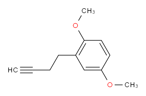 2-(but-3-yn-1-yl)-1,4-dimethoxybenzene