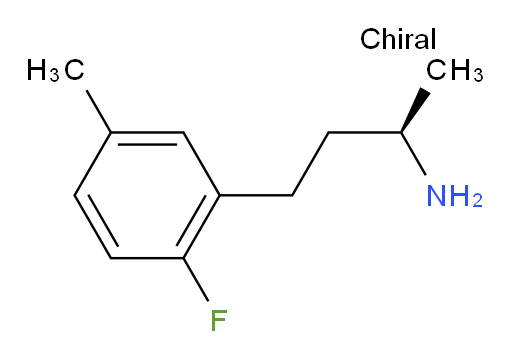 (2R)-4-(2-fluoro-5-methylphenyl)butan-2-amine