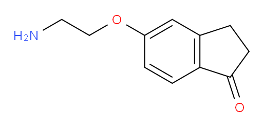 5-(2-aminoethoxy)-2,3-dihydro-1H-inden-1-one