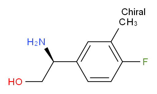 (2S)-2-amino-2-(4-fluoro-3-methylphenyl)ethan-1-ol