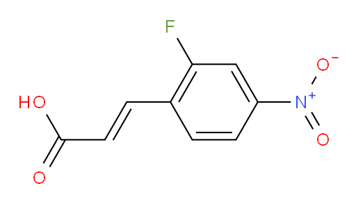 3-(2-fluoro-4-nitrophenyl)prop-2-enoic acid