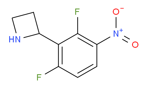 2-(2,6-difluoro-3-nitrophenyl)azetidine