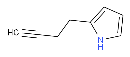 2-(but-3-yn-1-yl)-1H-pyrrole