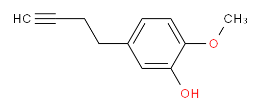 5-(but-3-yn-1-yl)-2-methoxyphenol