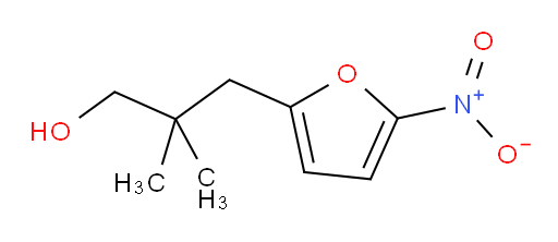 2,2-dimethyl-3-(5-nitrofuran-2-yl)propan-1-ol