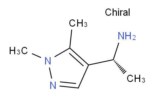 (1R)-1-(1,5-dimethyl-1H-pyrazol-4-yl)ethan-1-amine