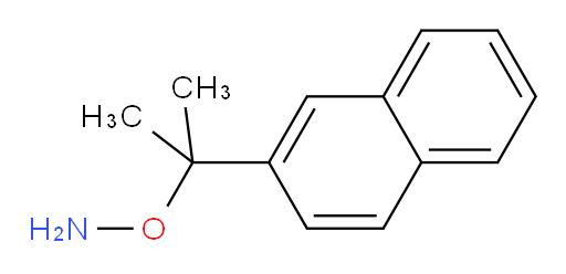 O-[2-(naphthalen-2-yl)propan-2-yl]hydroxylamine