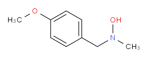 N-[(4-methoxyphenyl)methyl]-N-methylhydroxylamine