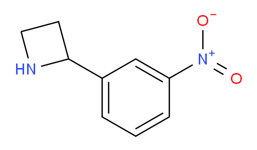 2-(3-nitrophenyl)azetidine