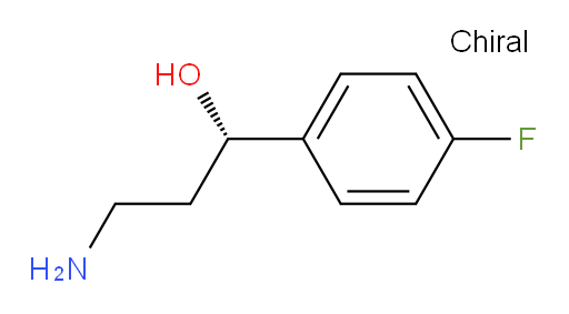 (1S)-3-amino-1-(4-fluorophenyl)propan-1-ol