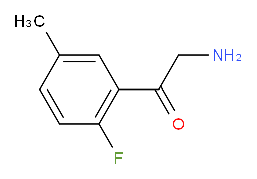 2-amino-1-(2-fluoro-5-methylphenyl)ethan-1-one