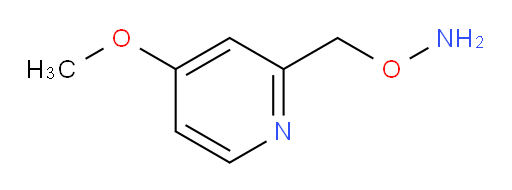 O-[(4-methoxypyridin-2-yl)methyl]hydroxylamine