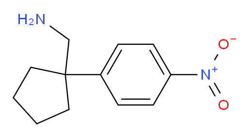 [1-(4-nitrophenyl)cyclopentyl]methanamine