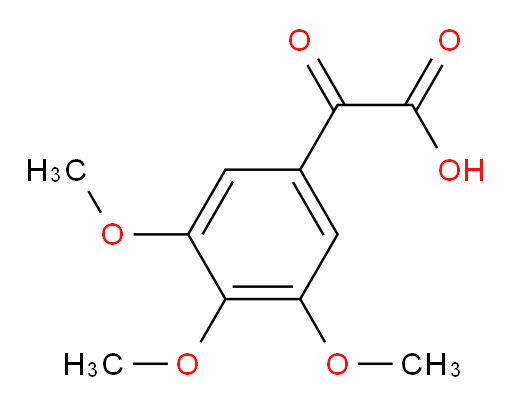 2-oxo-2-(3,4,5-trimethoxyphenyl)acetic acid